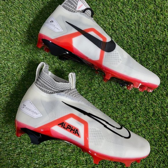 Nike Alpha Menace Elite 3 White Black University Red CT6648 103 Men Sz 14.5 NEW main image 2